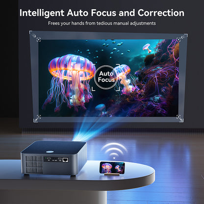 HYTOBP Y3/Y6 Home Theater 4K Projector